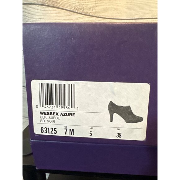 Clarks Wessex Azure Ankle Booties Size 7 - Picture 2 of 6